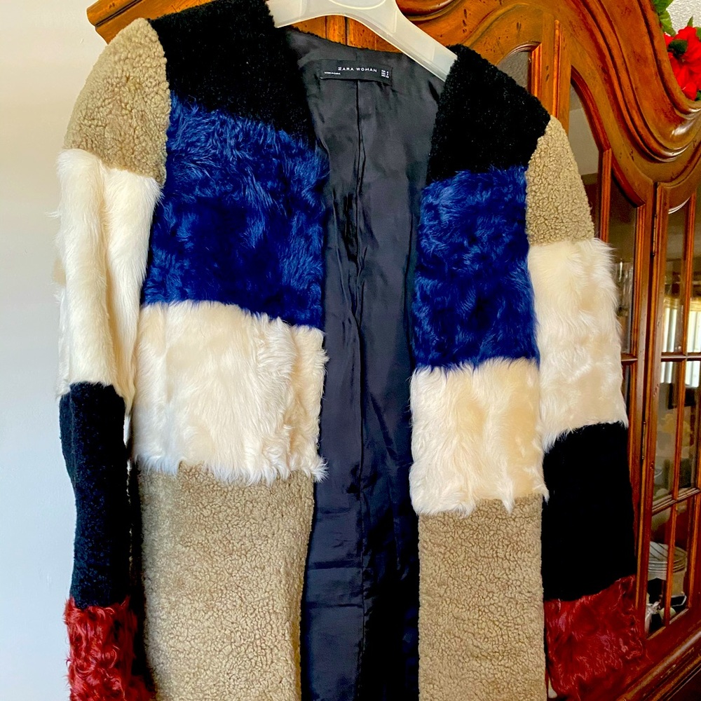 Zara fur coat (real fur)